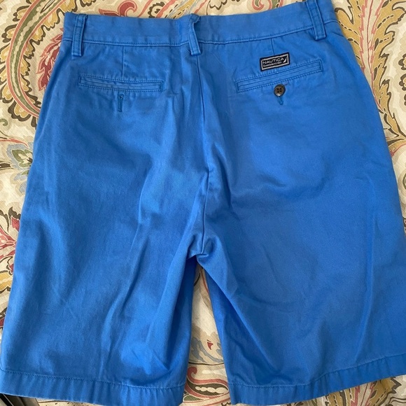 Nautica Men's Casual Short The Deck Short Sz 30 W Stretch Light Blue Golf Active - Picture 3 of 3